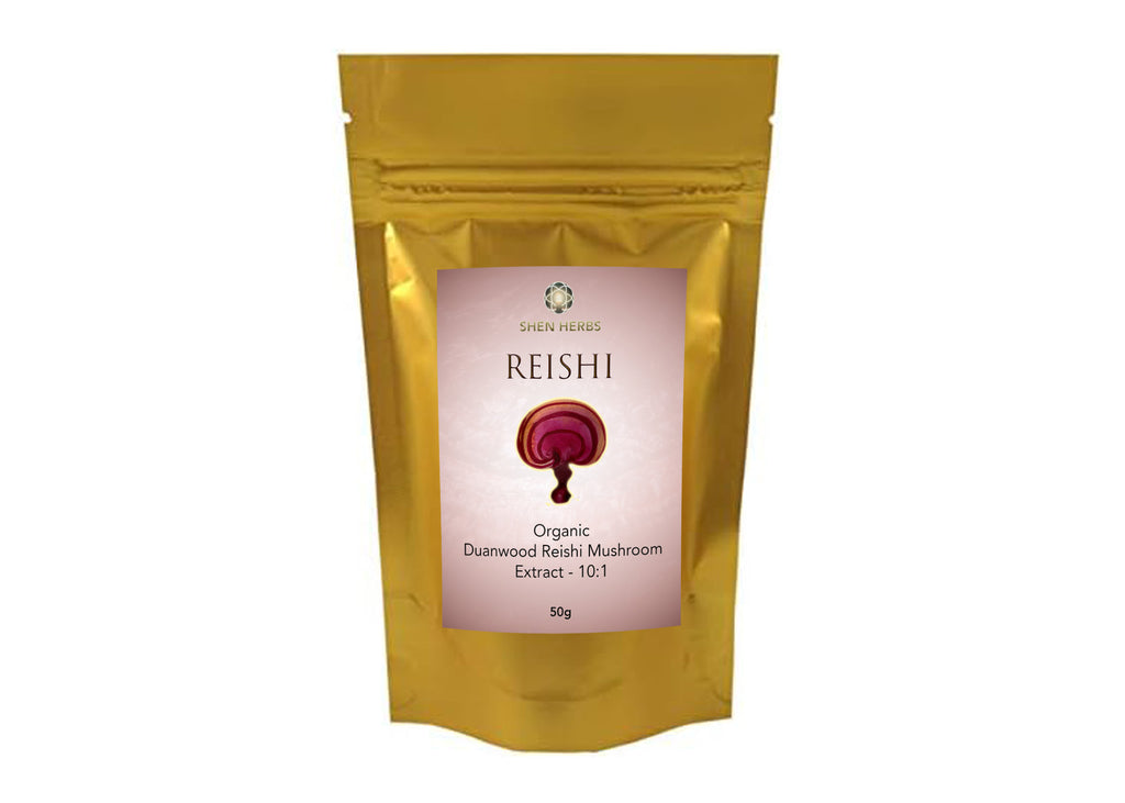 Organic Duanwood Reishi Mushroom Extract Powder 10:1 - 100g
