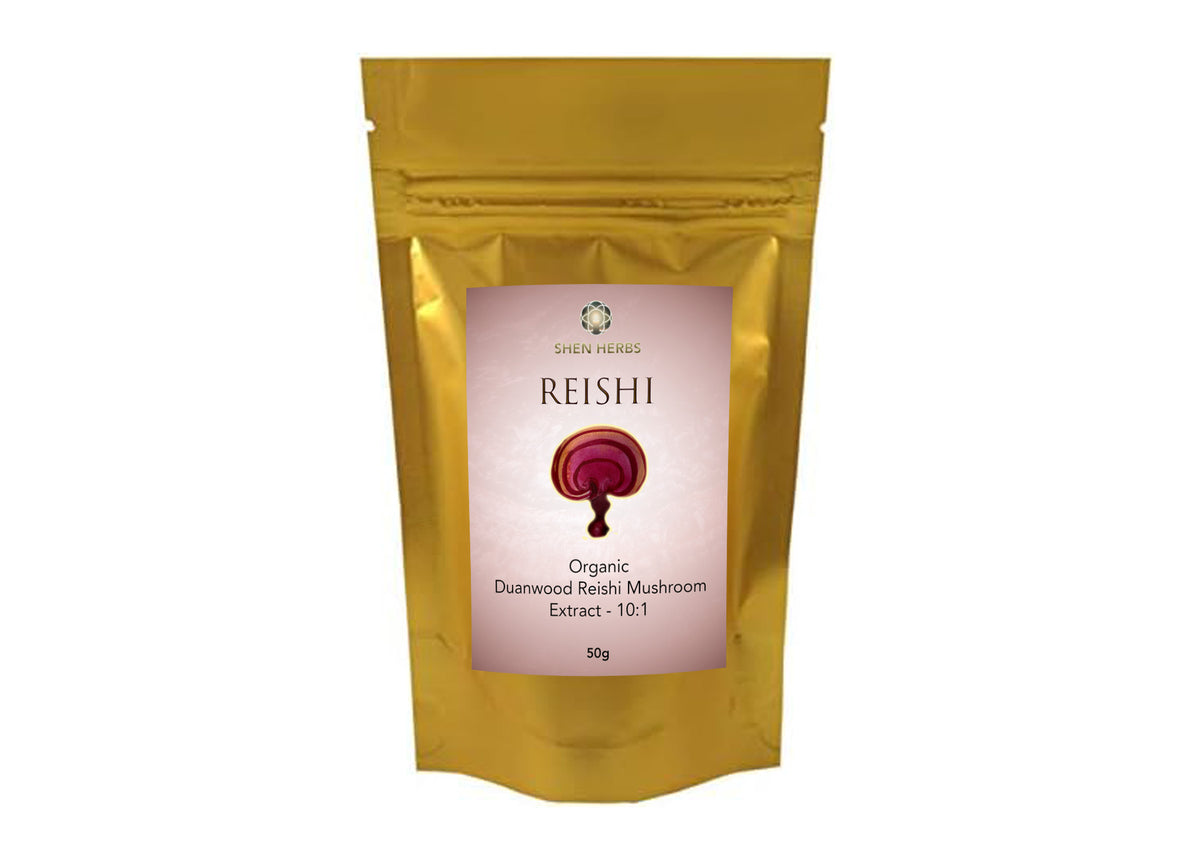 Organic Duanwood Reishi Mushroom Extract Powder 10:1 - 100g